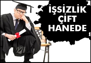 Yıllık işsizlik 4 yıl aradan sonra yeniden iki hanede