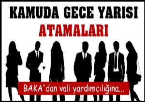 Ankara'da gece yarısı kritik atamalar!