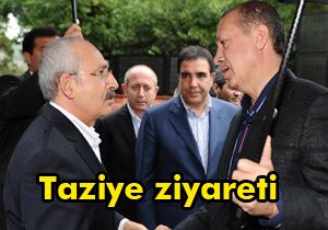 Kılıçdaroğlu'ndan Erdoğan'a taziye ziyareti