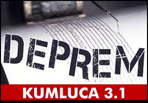 Kumluca'da 3.1'lik deprem