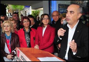 Kızılateş, Konyaaltı için CHP'den aday adayı