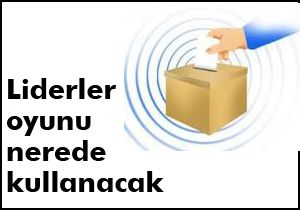 Liderler oyunu nerede kullanacak