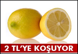 Limonun tanesi 2 TL'ye koşuyor