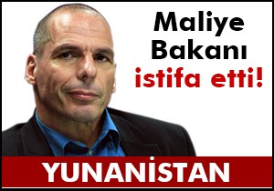 Yunanistan Maliye Bakanı istifa etti!