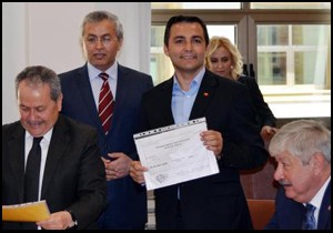 Baykal, mazbata almaya gelmedi