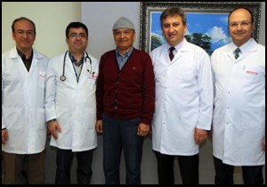 Kırgız hasta akciğer kanserini Antalya'da yendi