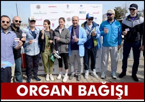 Organ bağışı için yelken açtılar