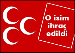 MHP'de 'ihraç' depremi