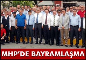 MHP'de bayramlaşma