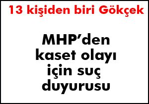 MHP'den kaset için suç duyurusu