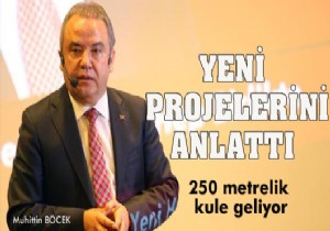 Muhittin Böcek'in 2014 seçim projeleri