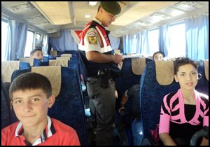 Jandarmadan okul servislerine denetim