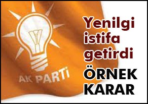 AKP'den örnek karar
