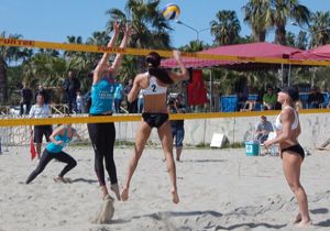 Plaj voleybolu heyecanı