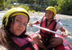 Raftingde taciz ve dayak