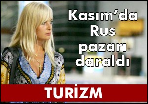 Kasım'da Rus pazarı daraldı
