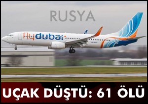 Rusya'da uçak düştü: 61 ölü