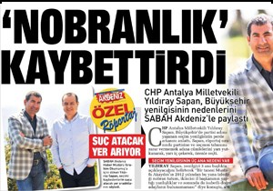 Sapan'dan veryansın
