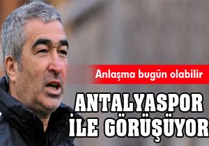 Antalyaspor Samet Aybaba ile görüşüyor