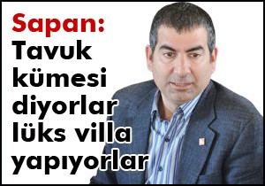 Sapan; milli parklar betonlaşmaya açılıyor