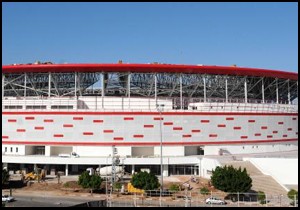 Antalya'da stadın yüzde 95'i tamamlandı