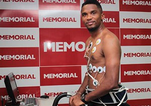 Eto'o, sağlık kontrolünden geçti