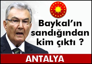 Baykal'ın sandığından kim çıktı ?