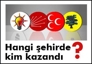 Hangi şehirde kim kazandı... 2014 yerel seçim sonuçları