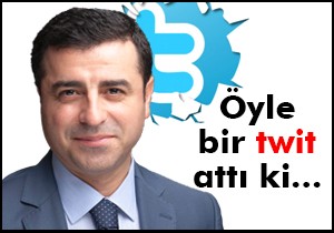 Demirtaş'tan güldüren Davutoğlu yorumu