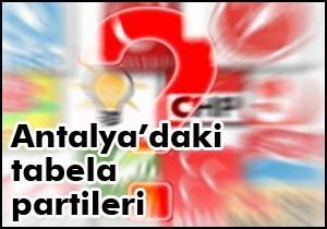 Antalya'da 4 fire