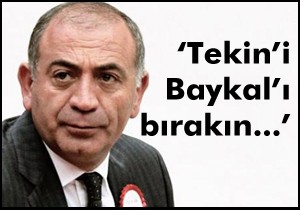 Gürsel Tekin'den bakanlık değerlendirmesi