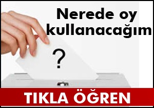 Nerede oy kullanacağım ?