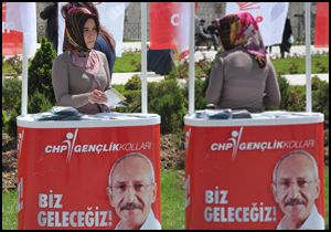 Türbanlı CHP'li