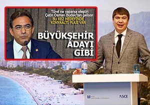 Budak'ın başkanlık sinyaline Türel'den cevap geldi