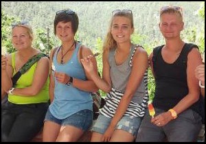 Hollandalı turistler Gündoğmuş'a hayran kaldı