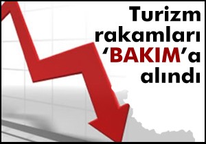 Turizm rakamları 'bakım'a alındı