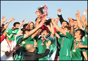 U16'da şampyon Bursa