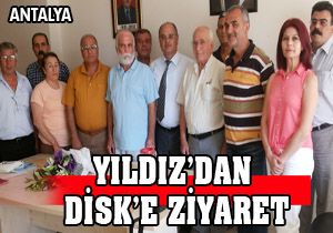 Yıldız’dan DİSK’e ziyaret 