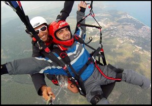 Tahtalı'nın zirvesinde adrenalin