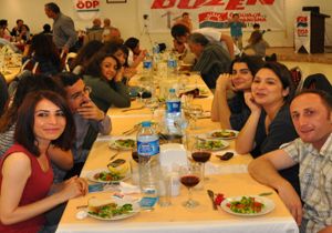 ÖDP Antalya'nın dayanışma gecesi