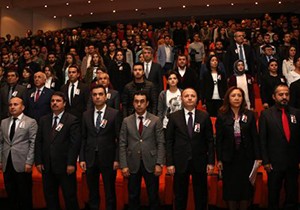 Atatürk üniversitede anıldı